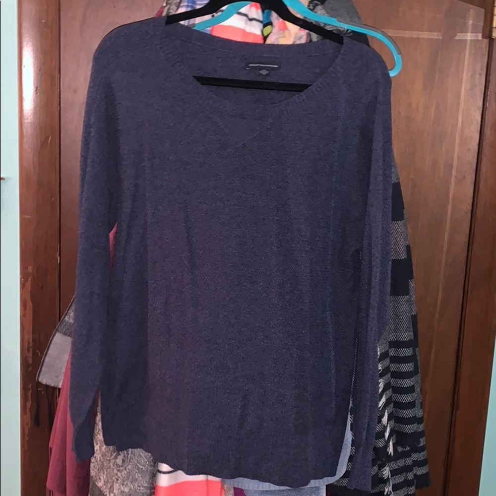 Navy blue sweater